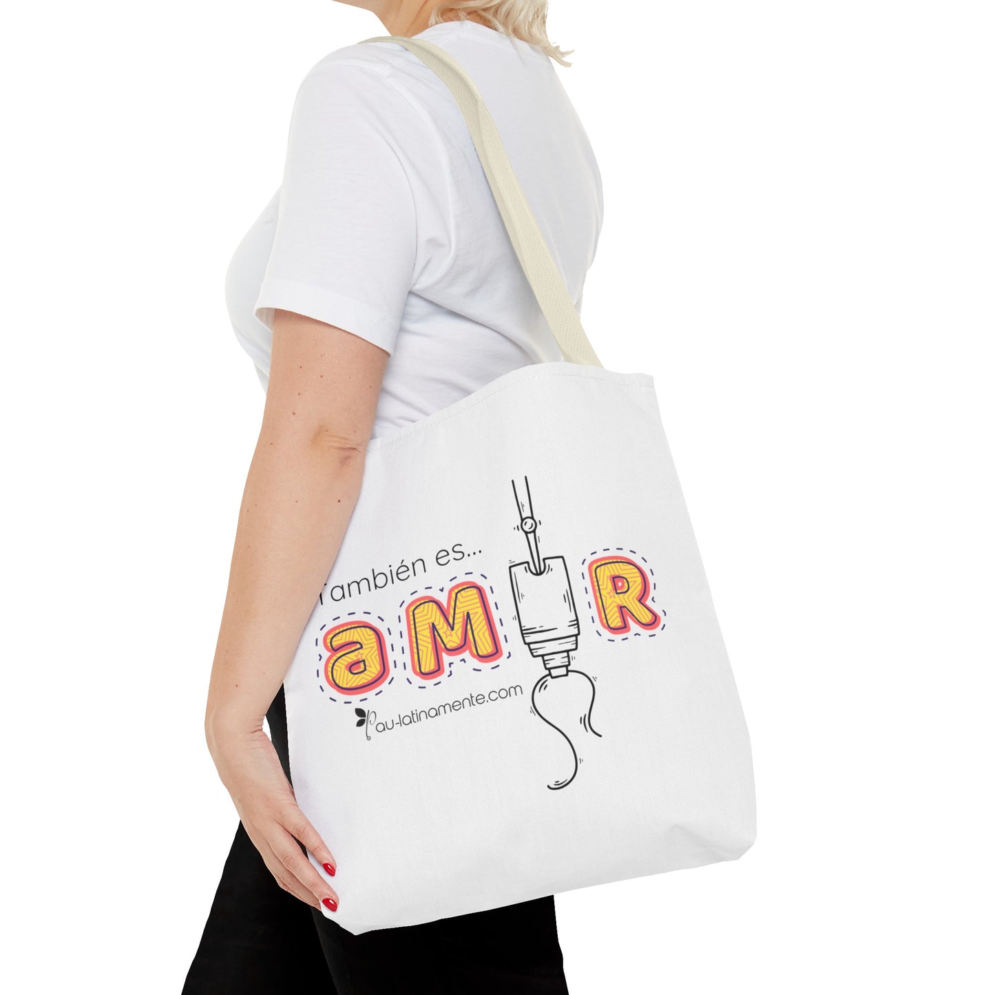 Suplementar también es amor - Tote Bag (AOP)