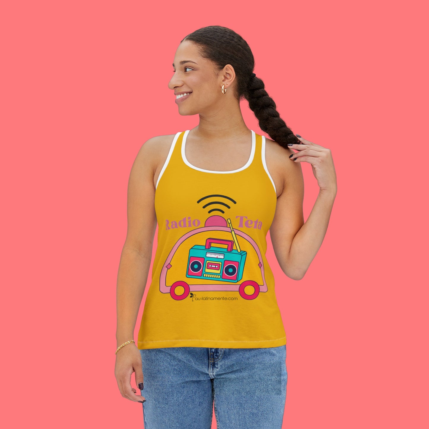 Radio Teta - Women's Tank Top (AOP)