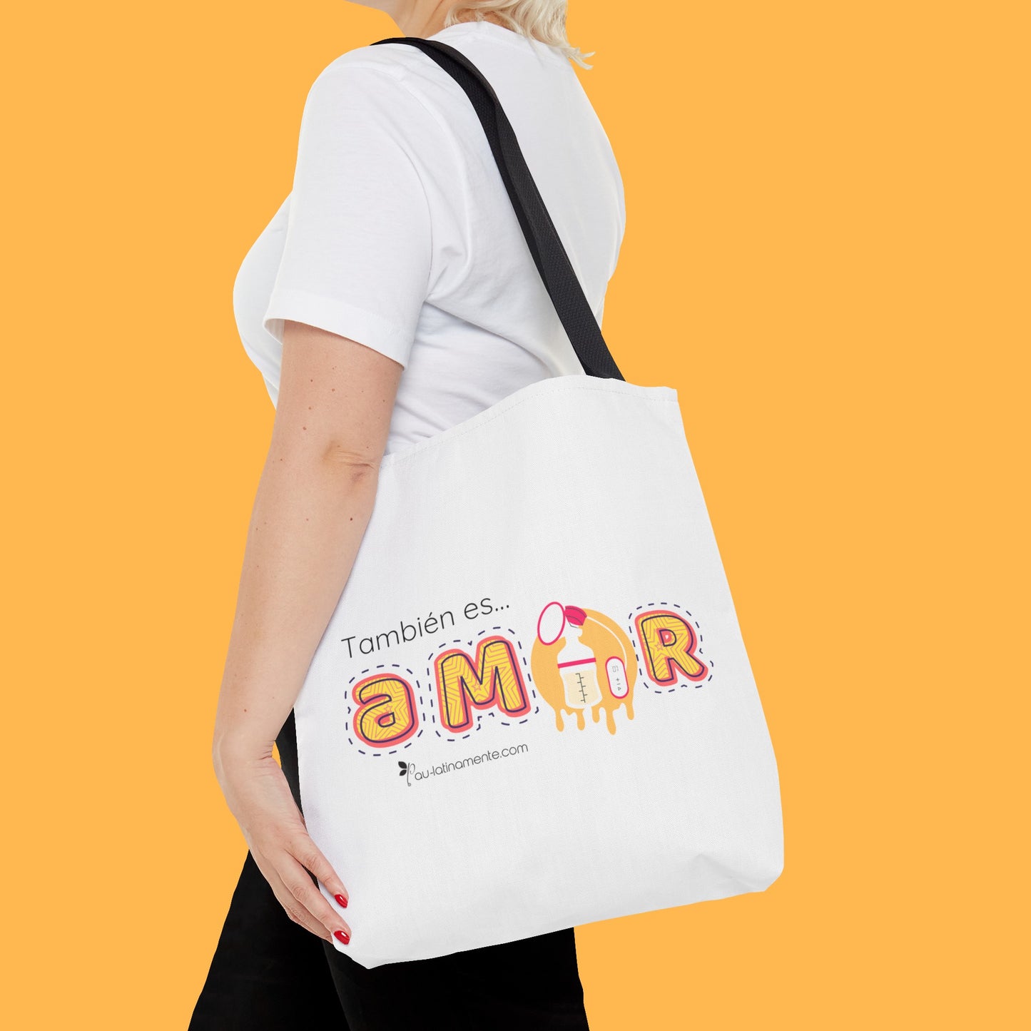 La máquina de extracción es amor - Tote Bag (AOP)