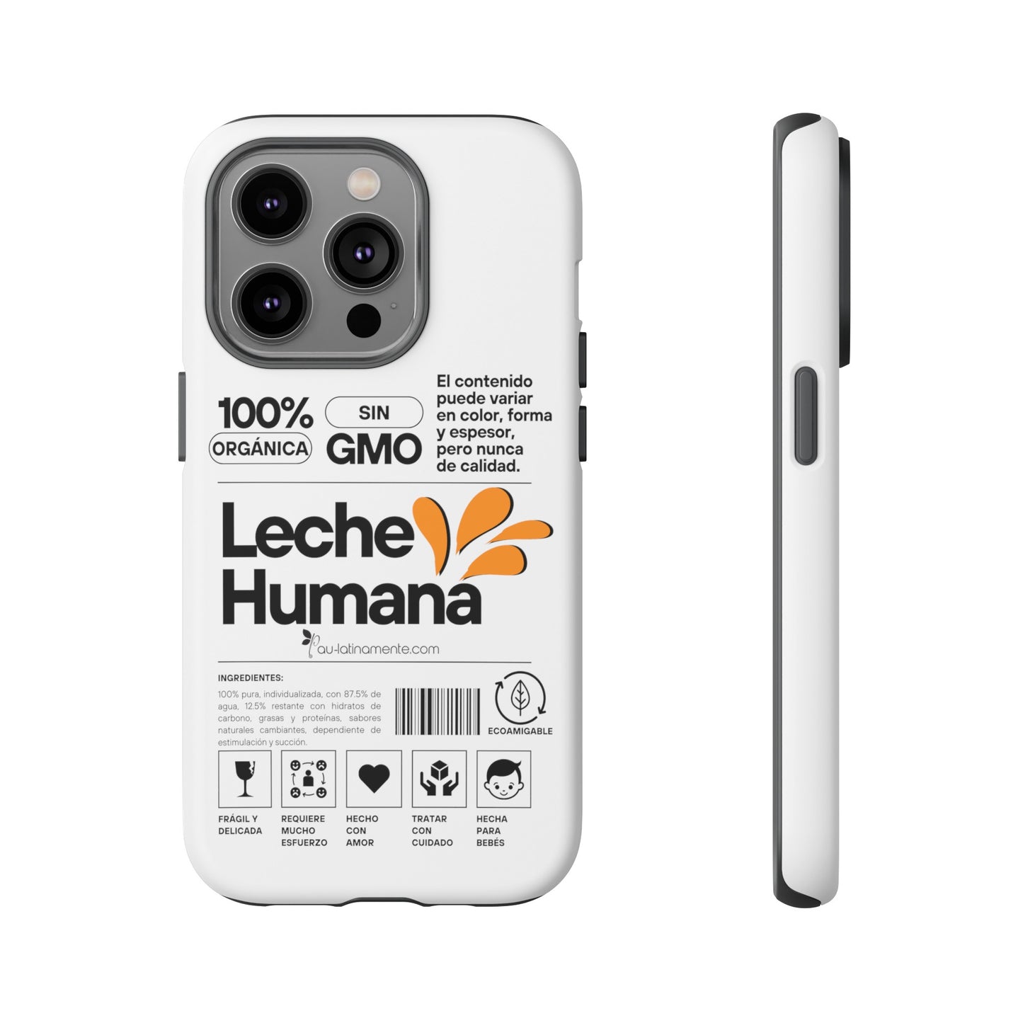 Etiqueta Leche Humana Tough Cases