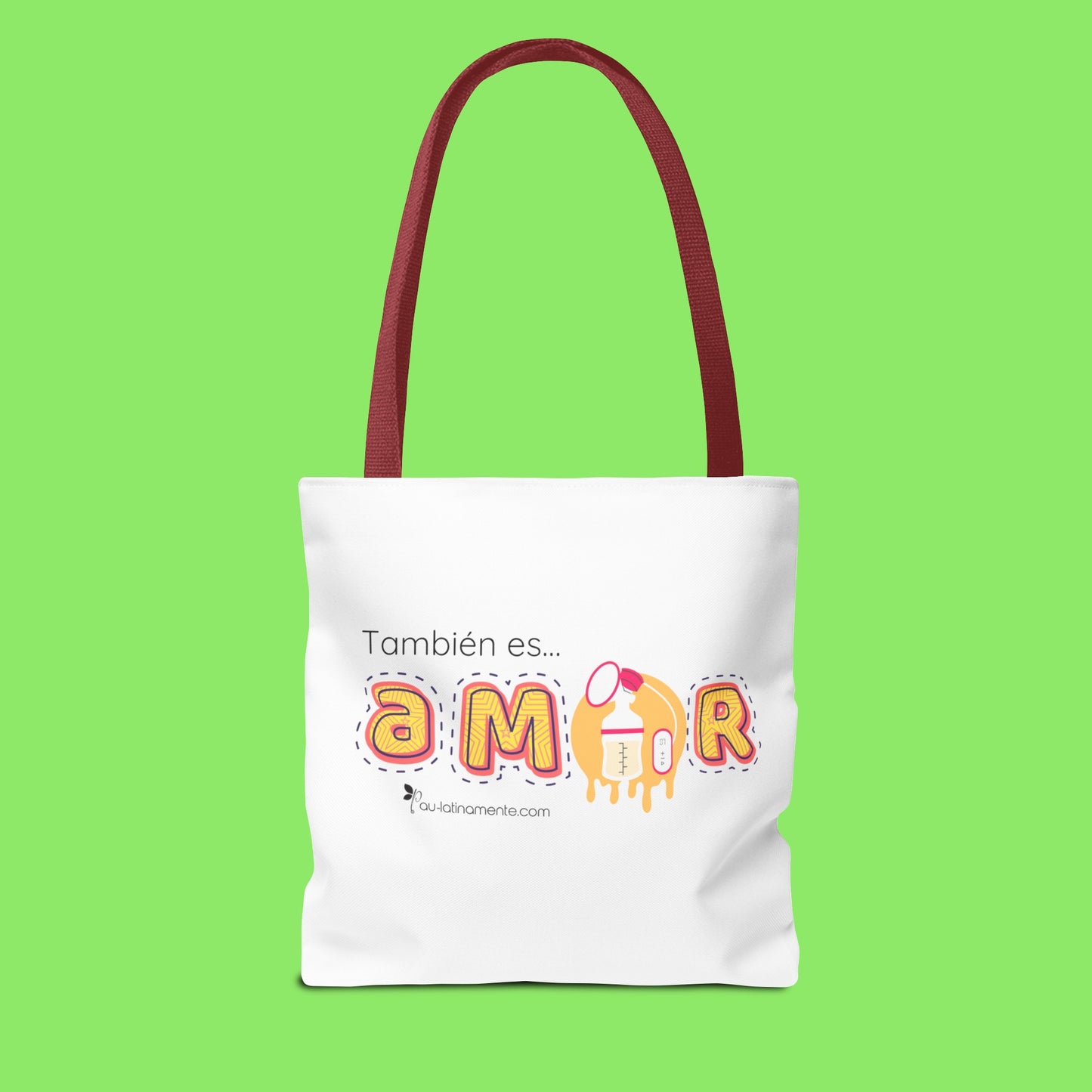 La máquina de extracción es amor - Tote Bag (AOP)