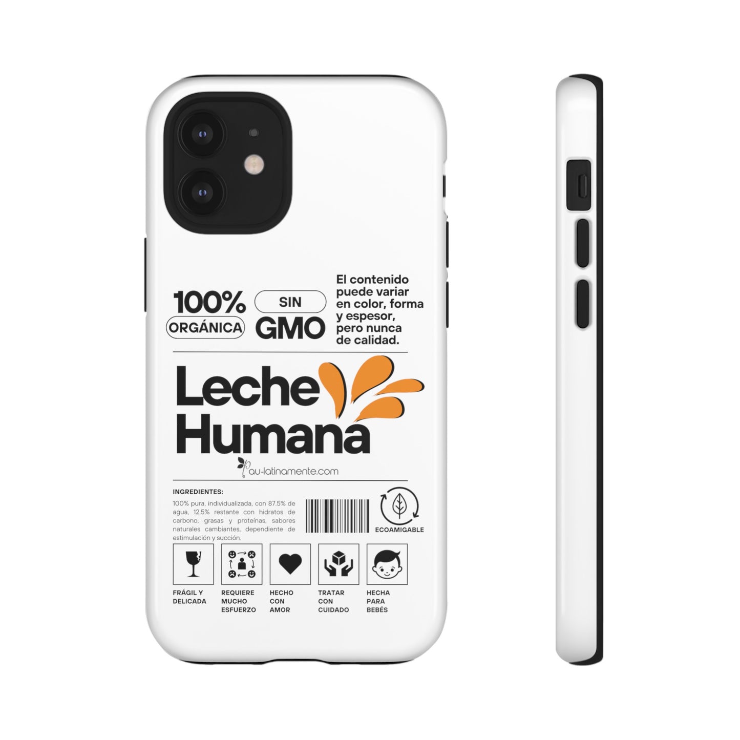 Etiqueta Leche Humana Tough Cases