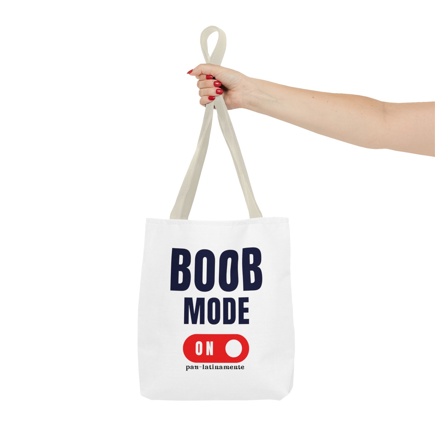 Boob mode ON Pau-latinamente Tote Bag (AOP)