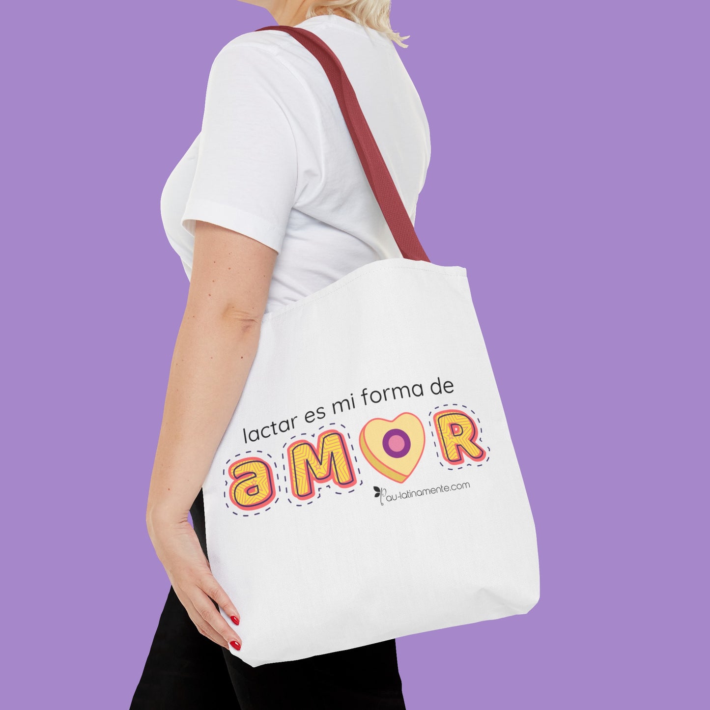 Lactar es mi forma de amor - Tote Bag (AOP)