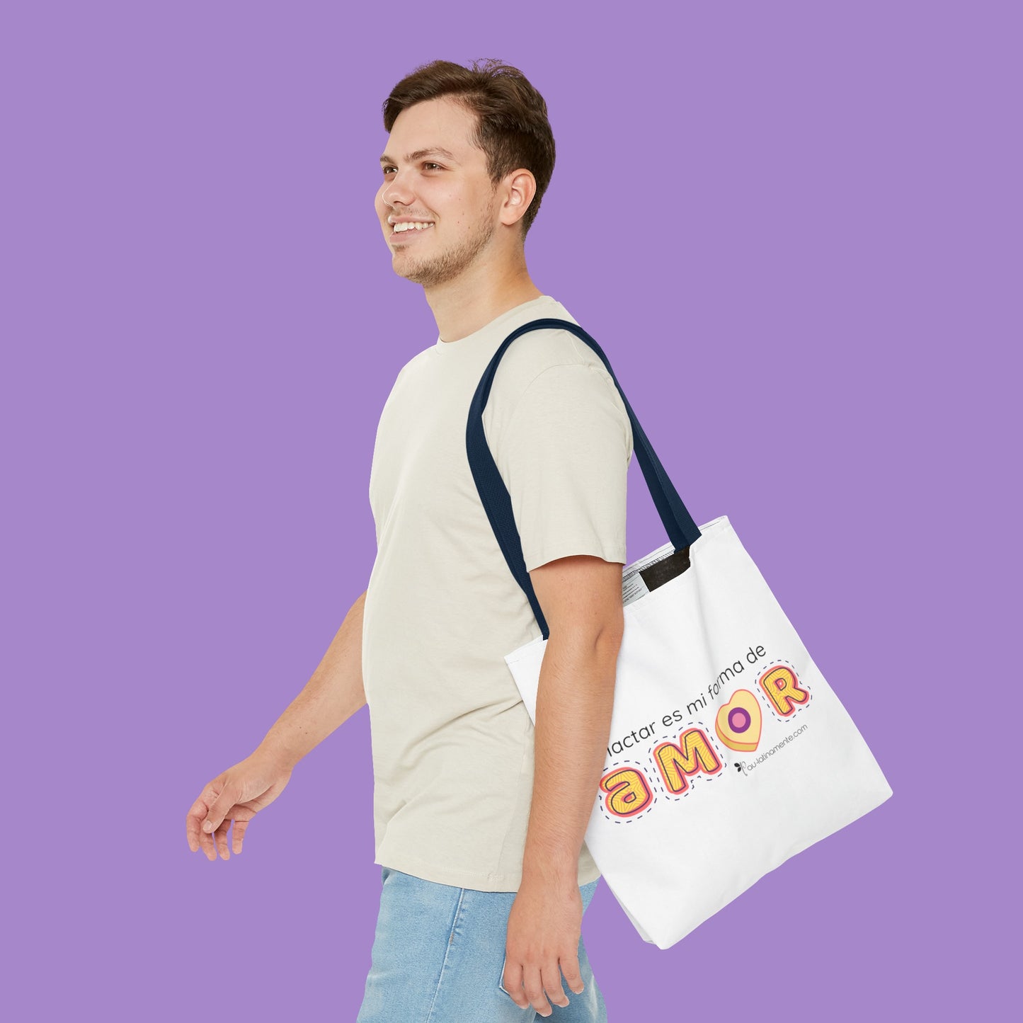 Lactar es mi forma de amor - Tote Bag (AOP)