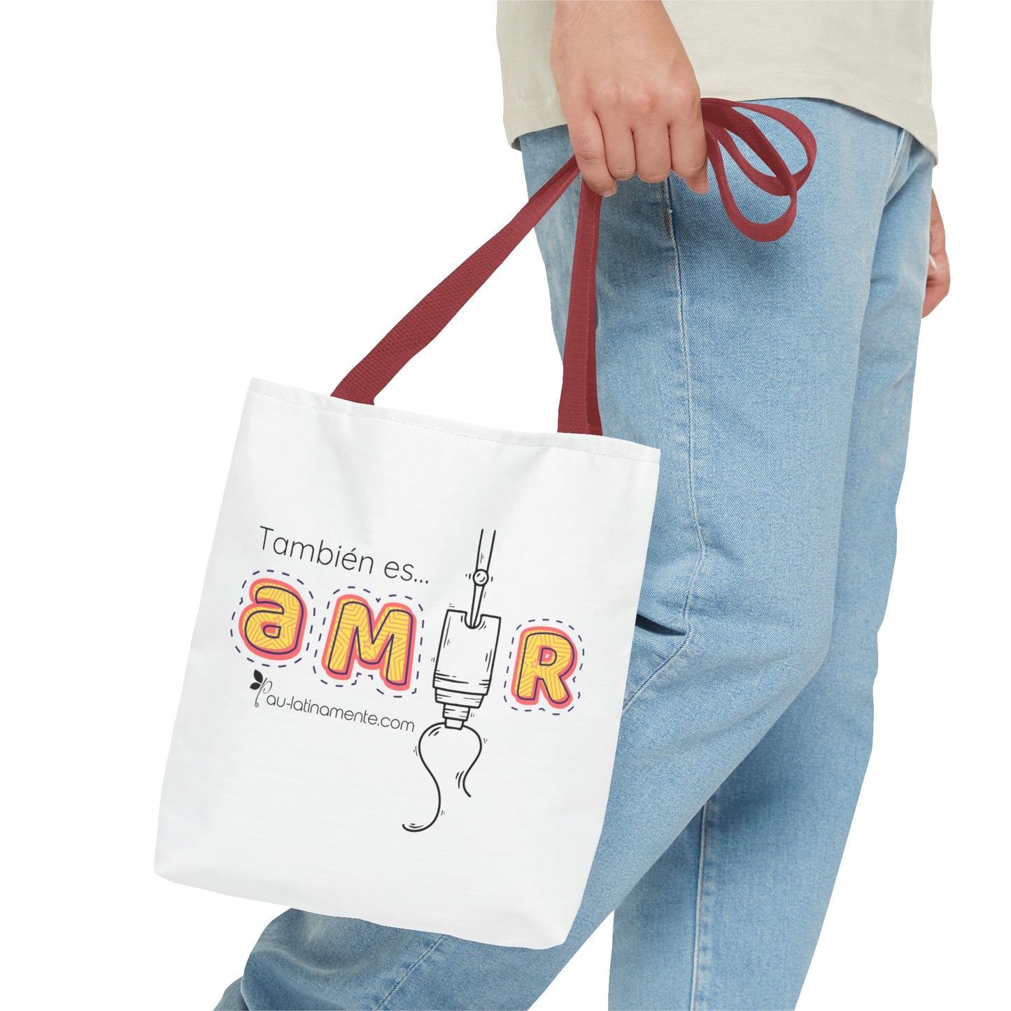 Suplementar también es amor - Tote Bag (AOP)