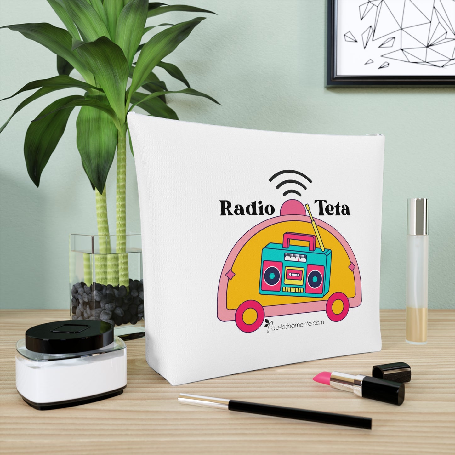Radio Teta - Cotton Cosmetic Bag