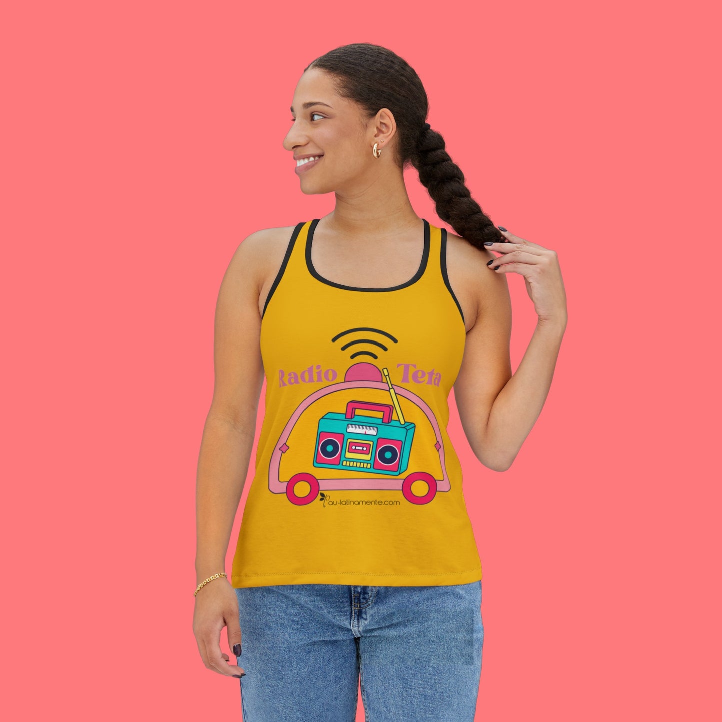 Radio Teta - Women's Tank Top (AOP)