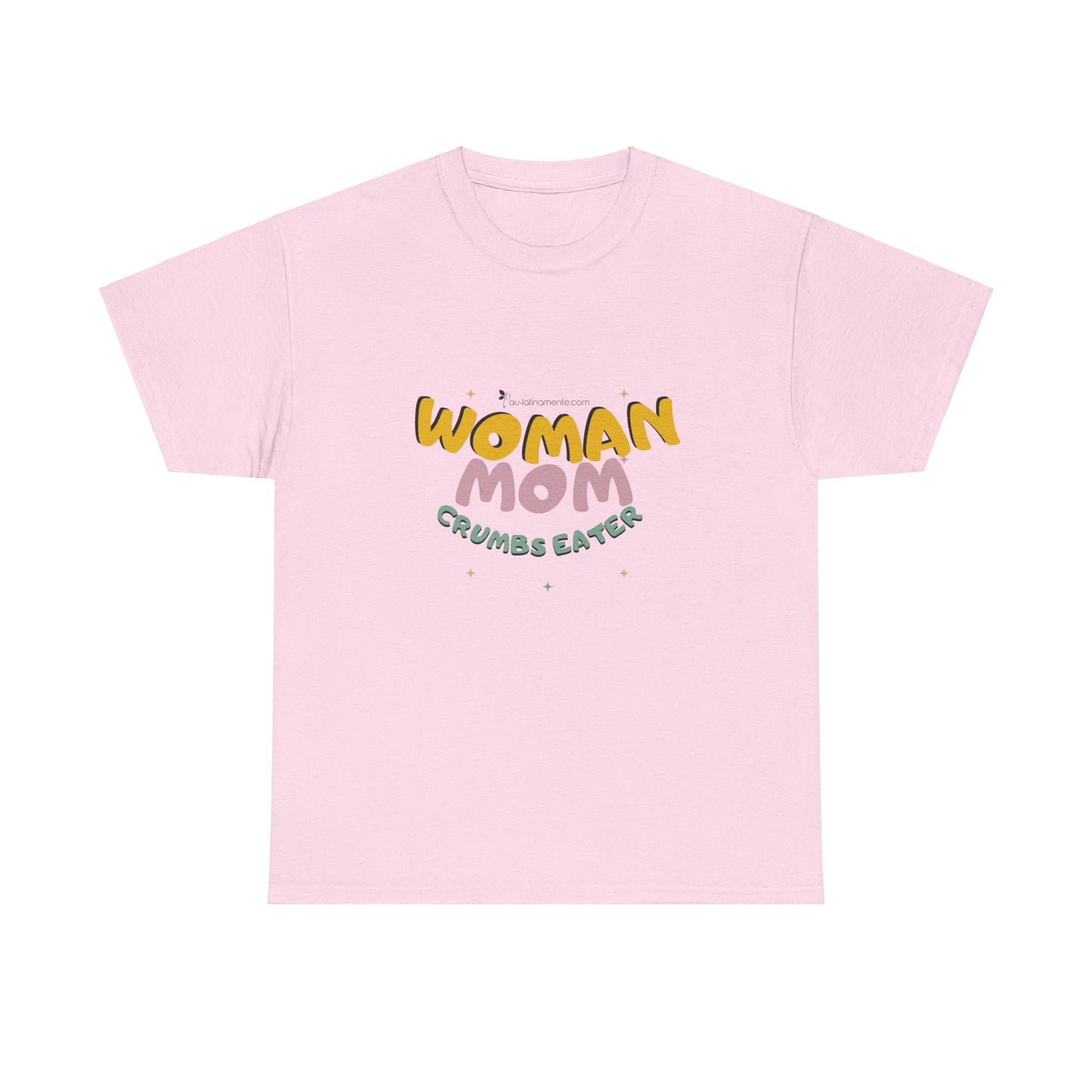 Woman, Mom, Crumbs eater - Unisex Heavy Cotton Tee