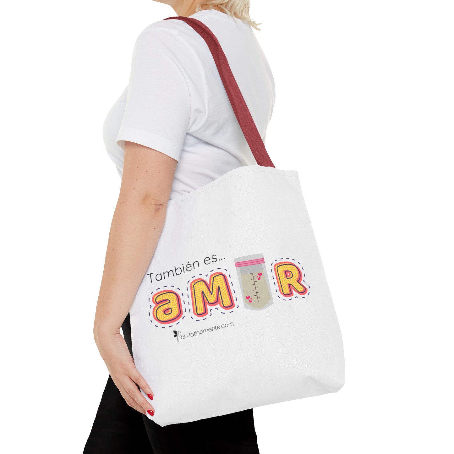 Leche extraída es amor - Tote Bag (AOP)