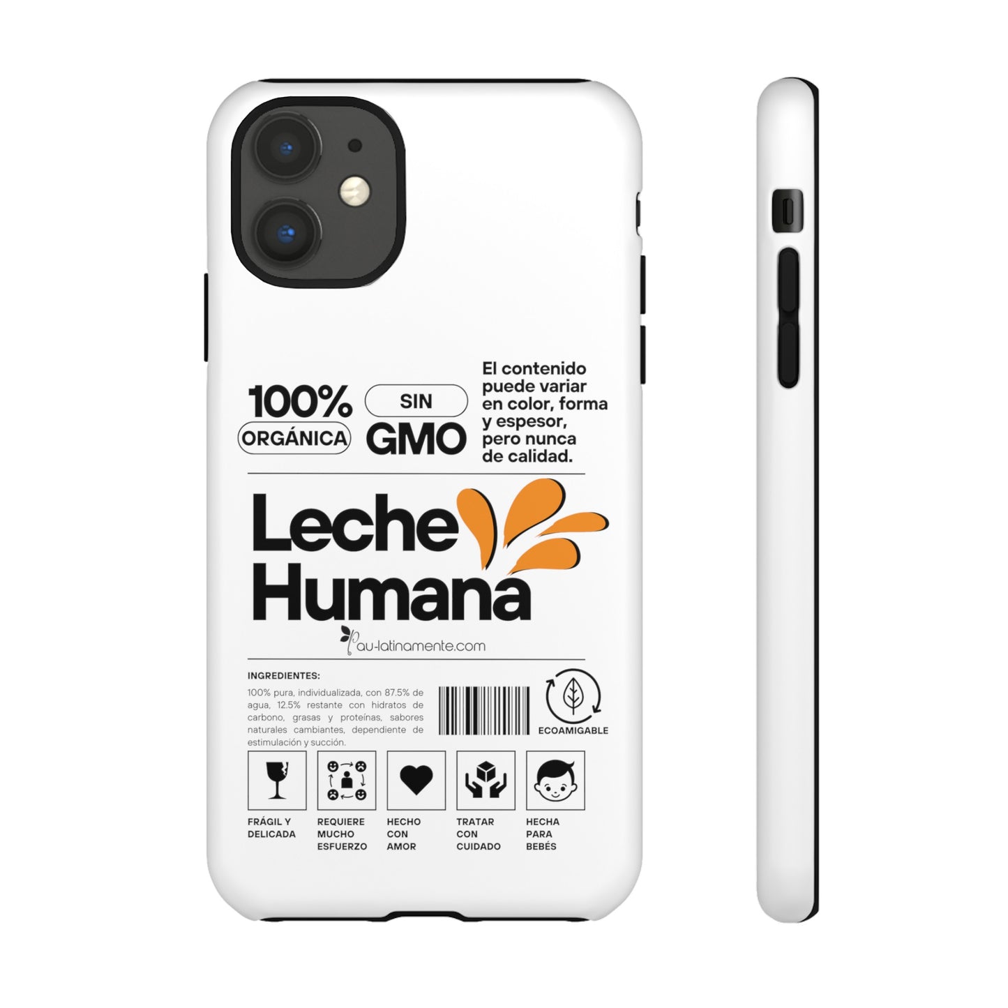 Etiqueta Leche Humana Tough Cases