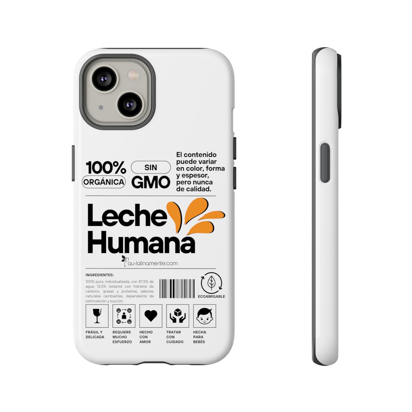 Etiqueta Leche Humana Tough Cases