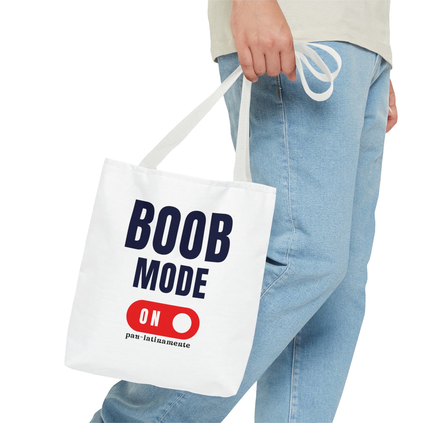 Boob mode ON Pau-latinamente Tote Bag (AOP)