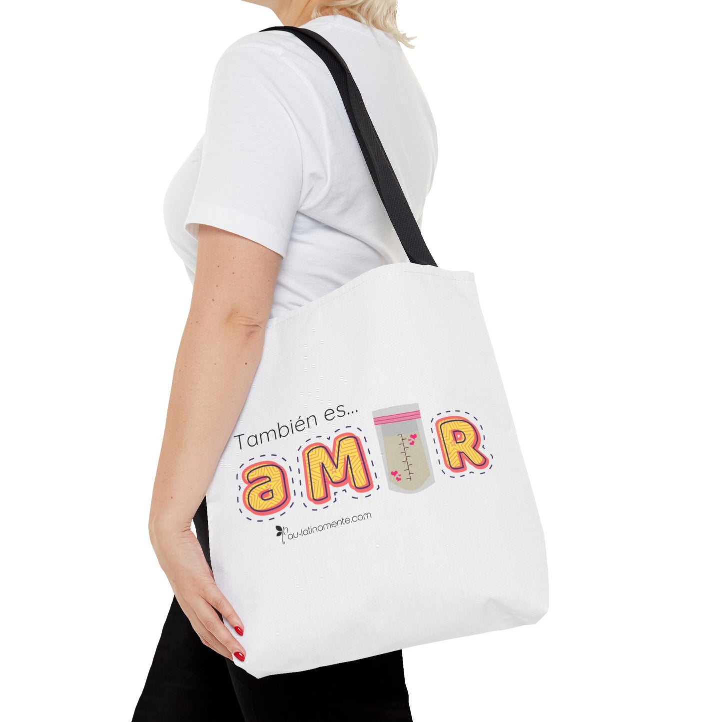 Leche extraída es amor - Tote Bag (AOP)