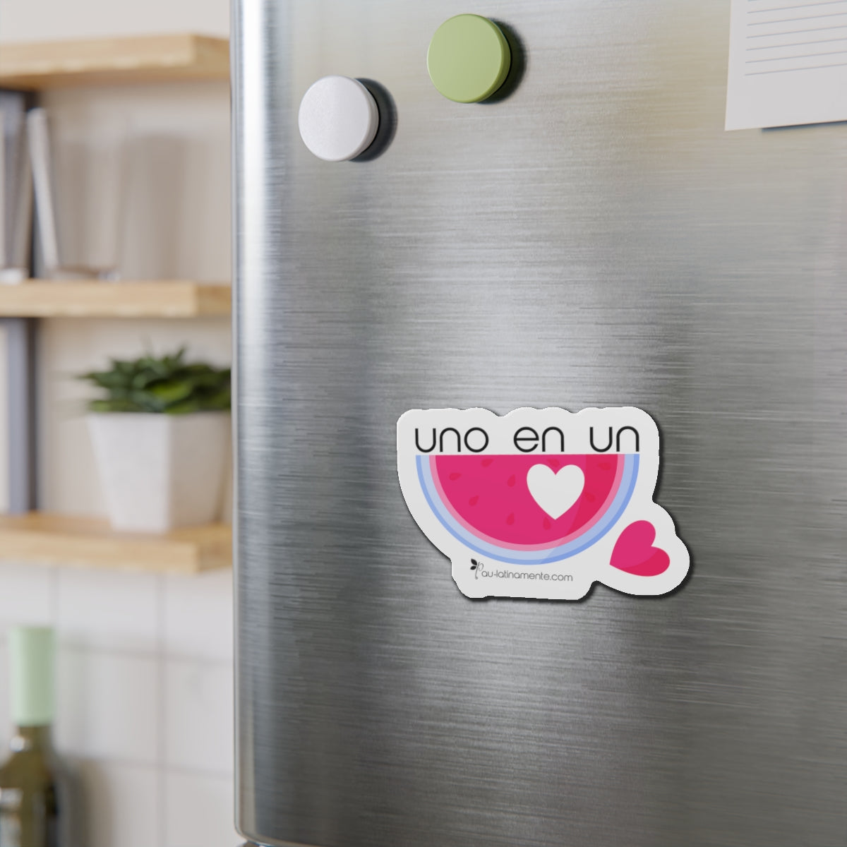 Uno en un melón - Die-Cut Magnets