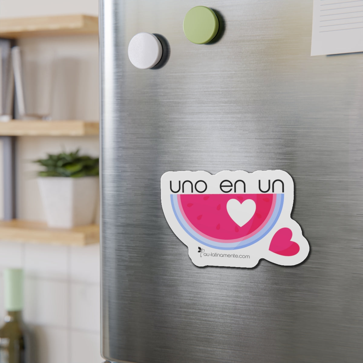 Uno en un melón - Die-Cut Magnets