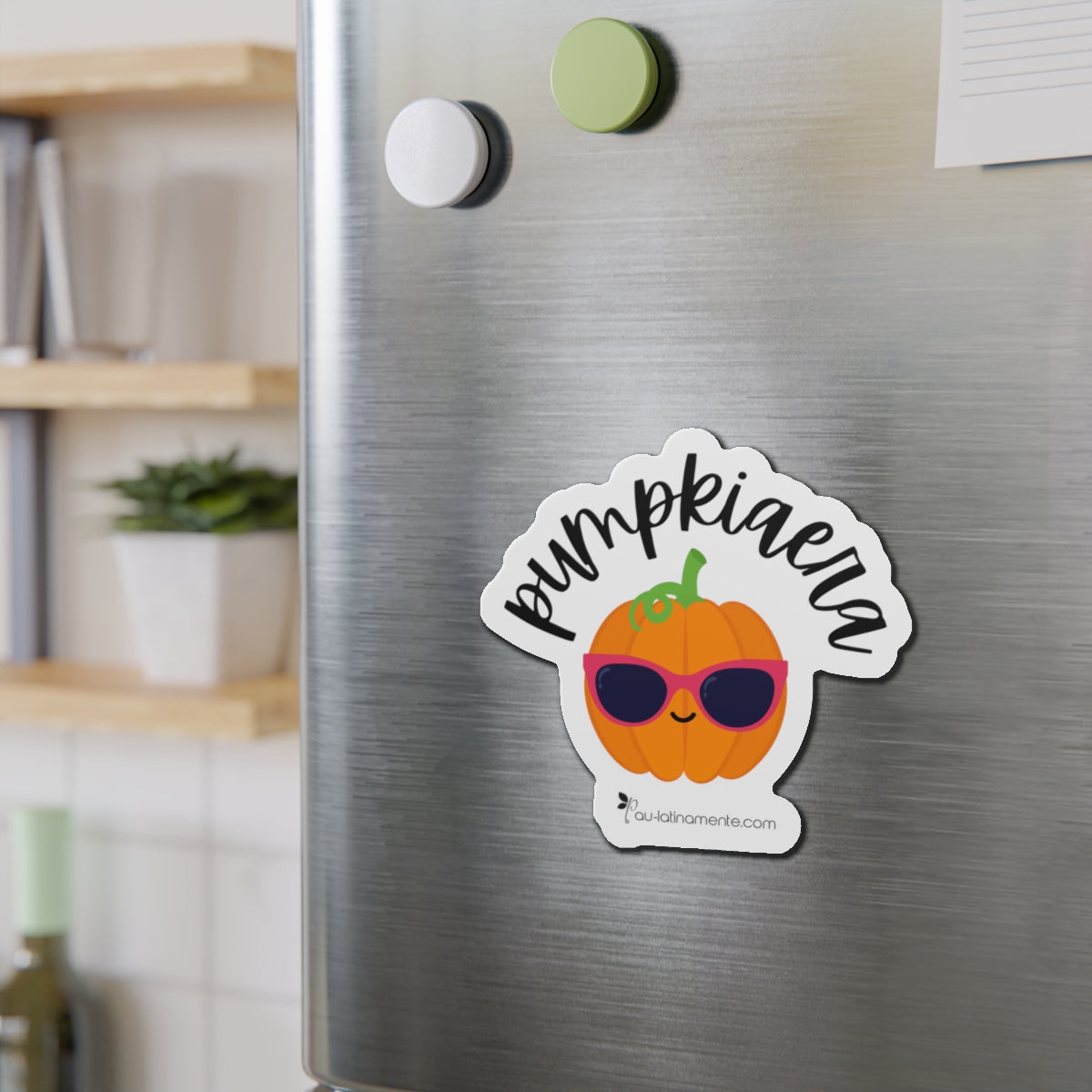 Pumpkiaera - Die-Cut Magnets