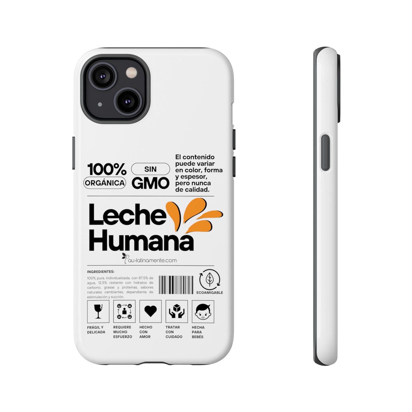 Etiqueta Leche Humana Tough Cases