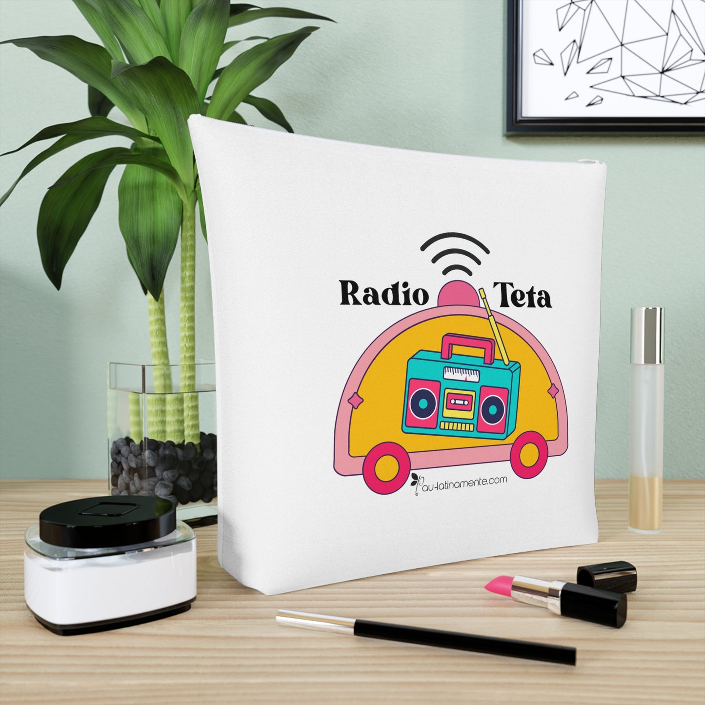 Radio Teta - Cotton Cosmetic Bag