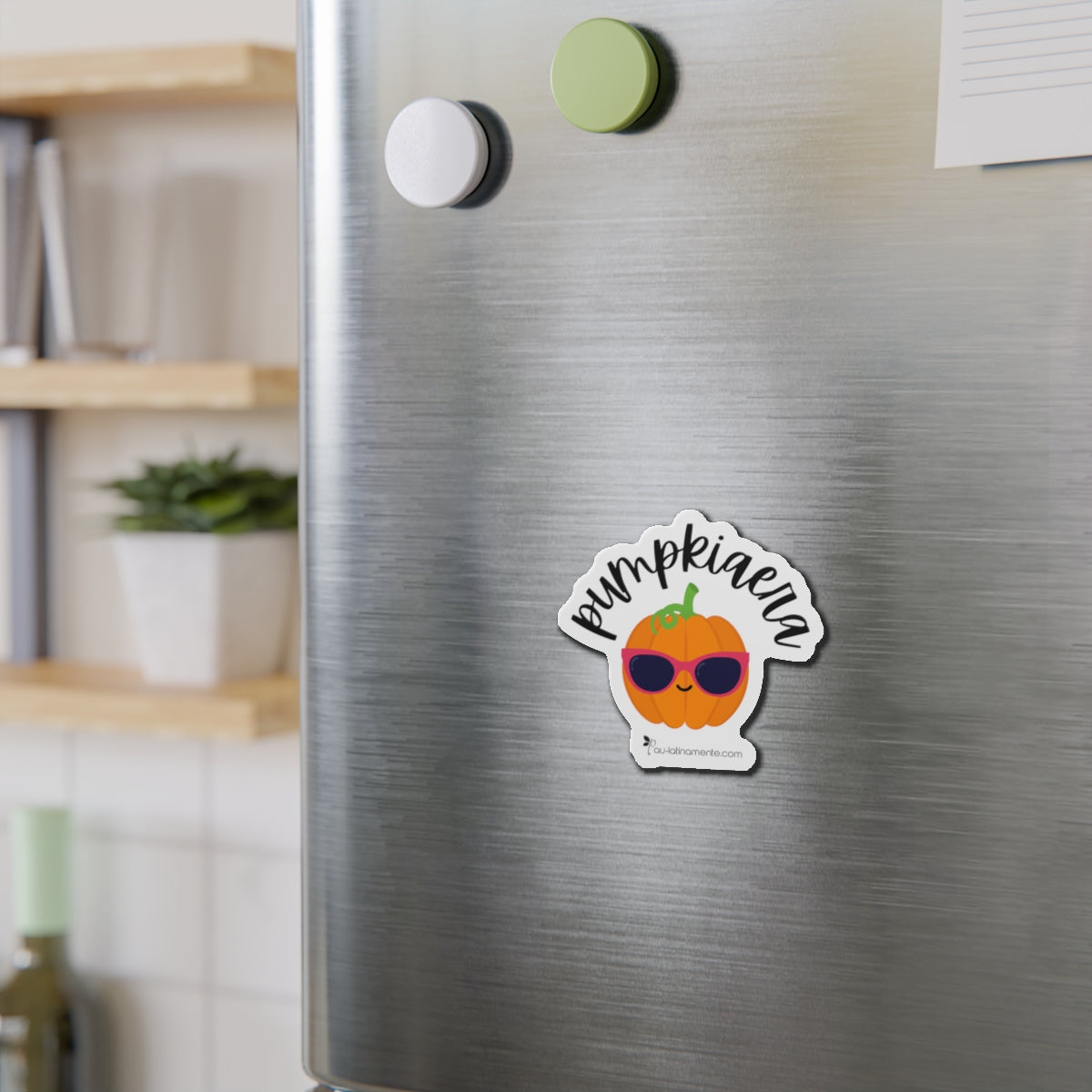 Pumpkiaera - Die-Cut Magnets