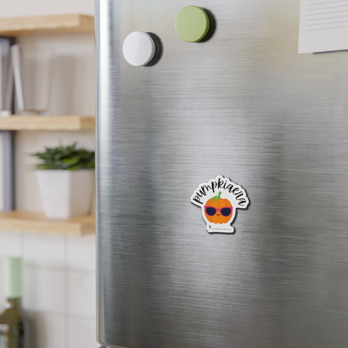 Pumpkiaera - Die-Cut Magnets