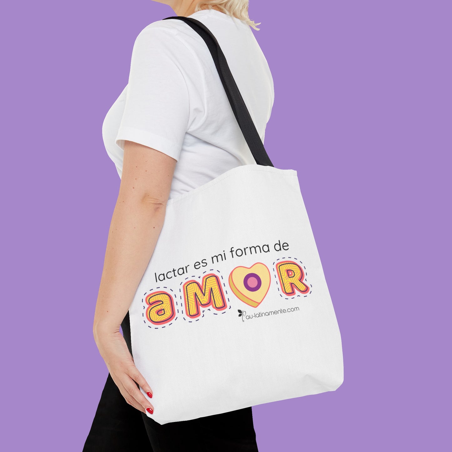 Lactar es mi forma de amor - Tote Bag (AOP)