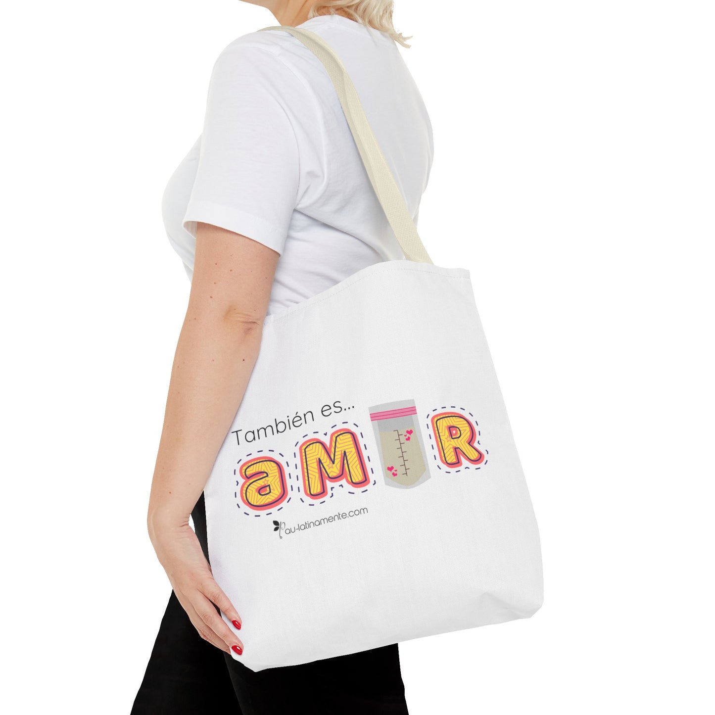 Leche extraída es amor - Tote Bag (AOP)