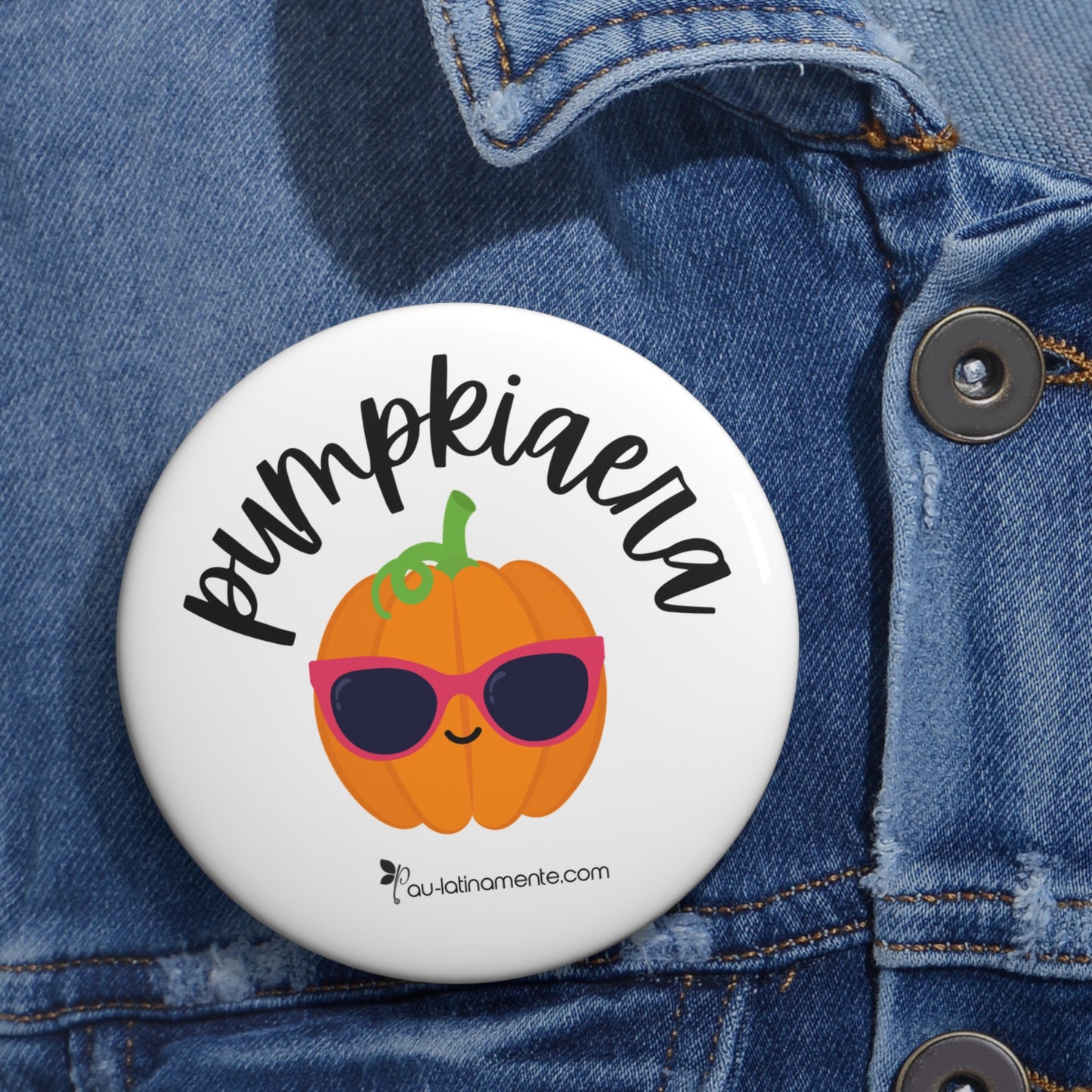 Pumpkiaera - Custom Pin Buttons