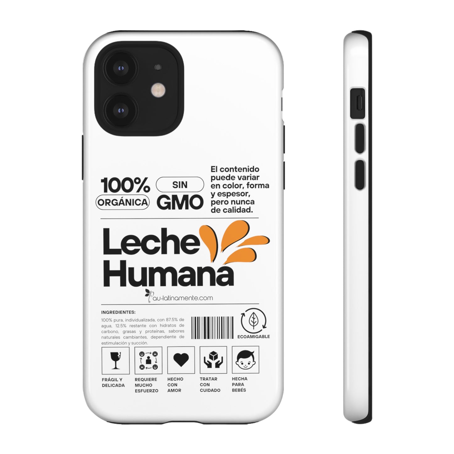 Etiqueta Leche Humana Tough Cases