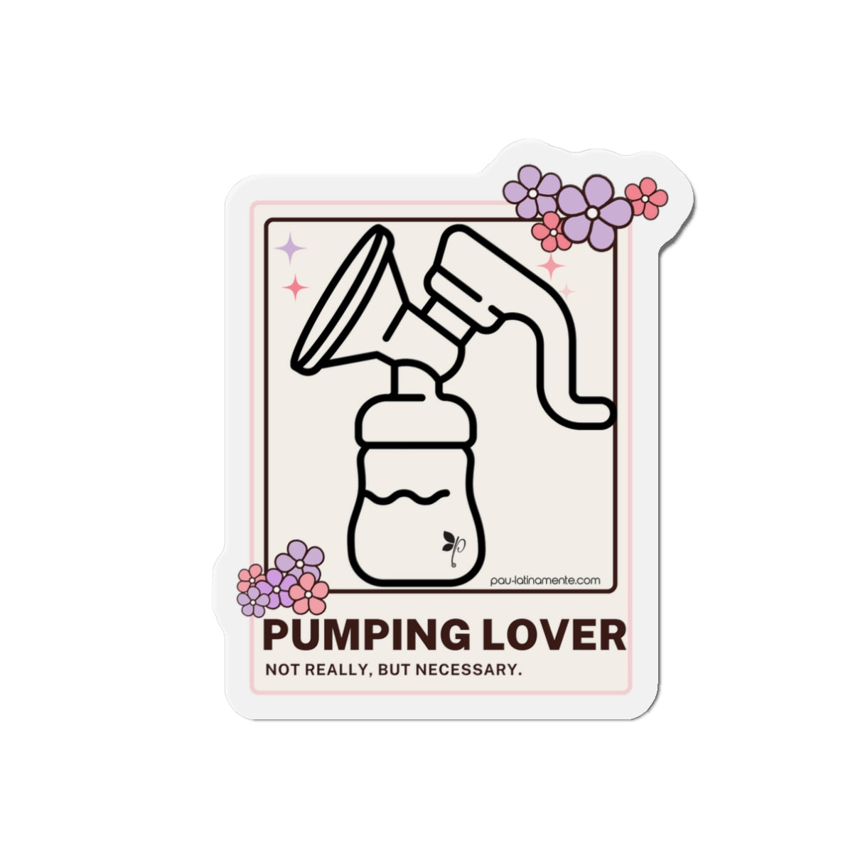Pumping Lover - Die-Cut Magnets