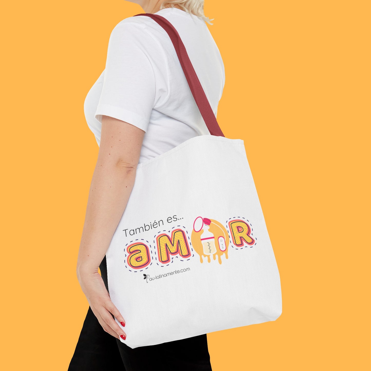 La máquina de extracción es amor - Tote Bag (AOP)