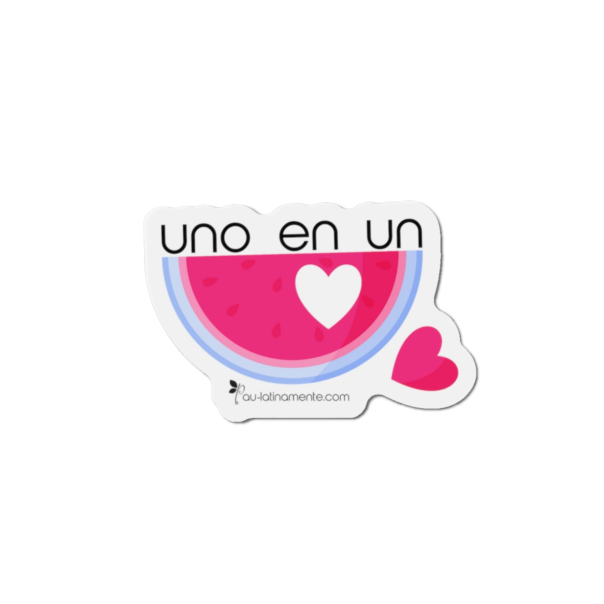 Uno en un melón - Die-Cut Magnets
