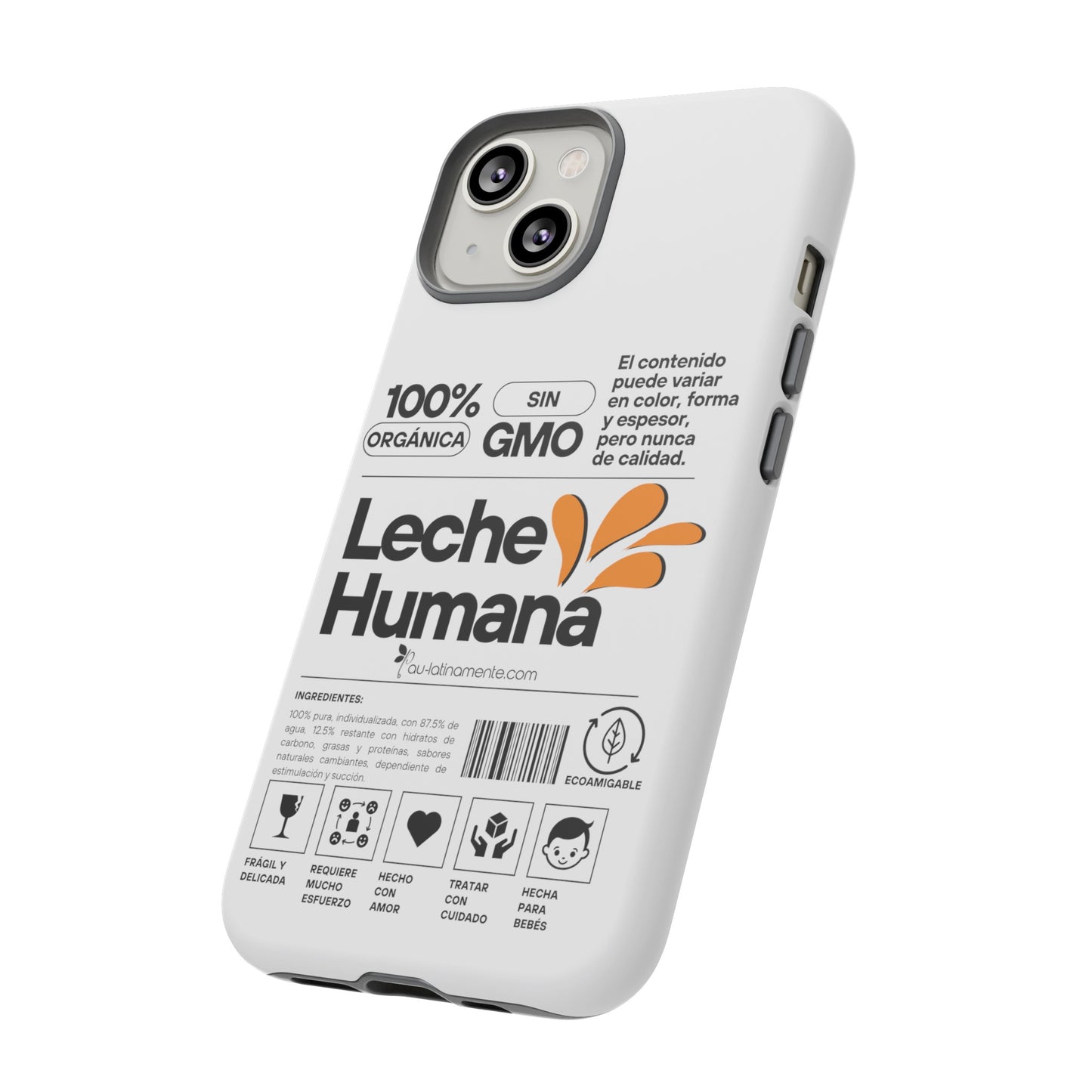 Etiqueta Leche Humana Tough Cases