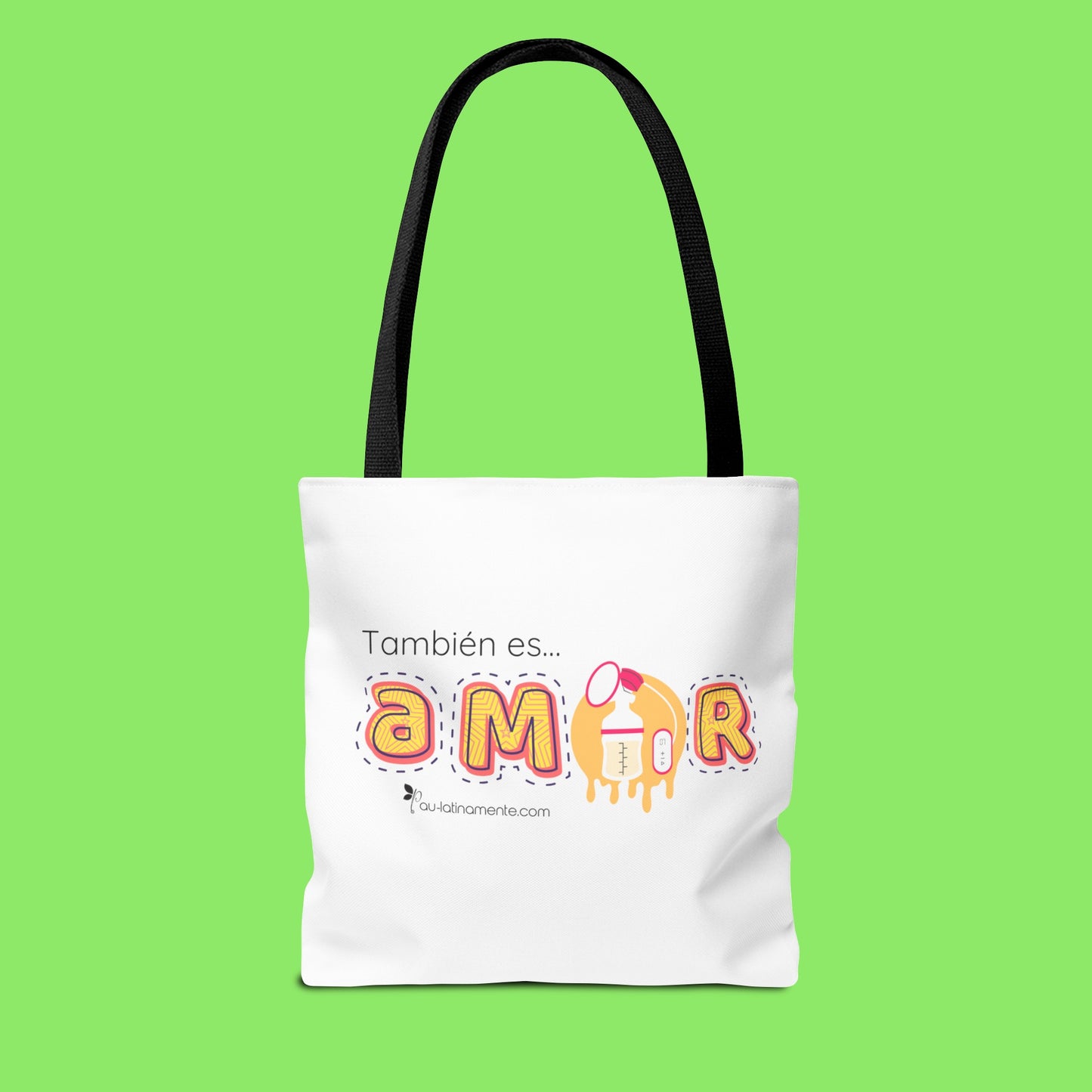 La máquina de extracción es amor - Tote Bag (AOP)
