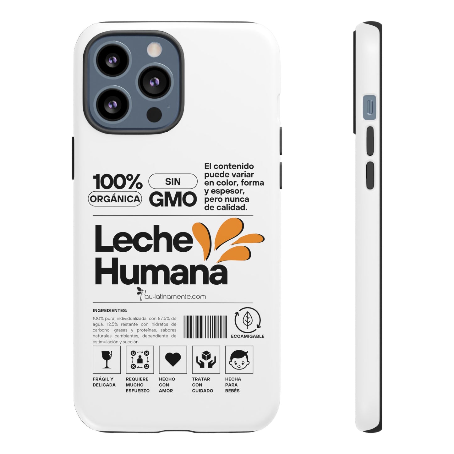 Etiqueta Leche Humana Tough Cases