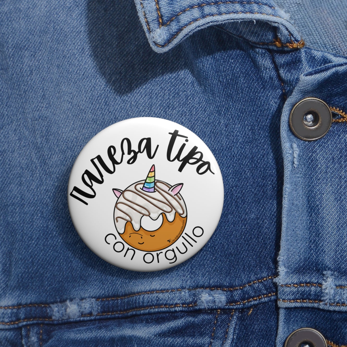 Rareza tipo donicornio - Custom Pin Buttons