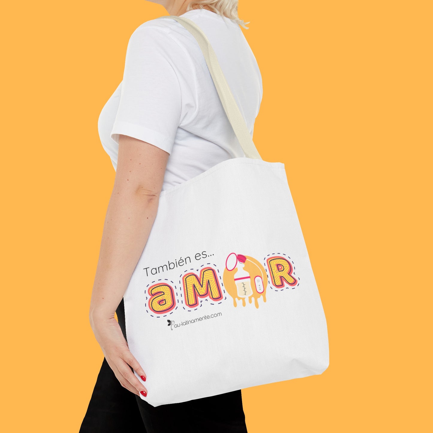 La máquina de extracción es amor - Tote Bag (AOP)