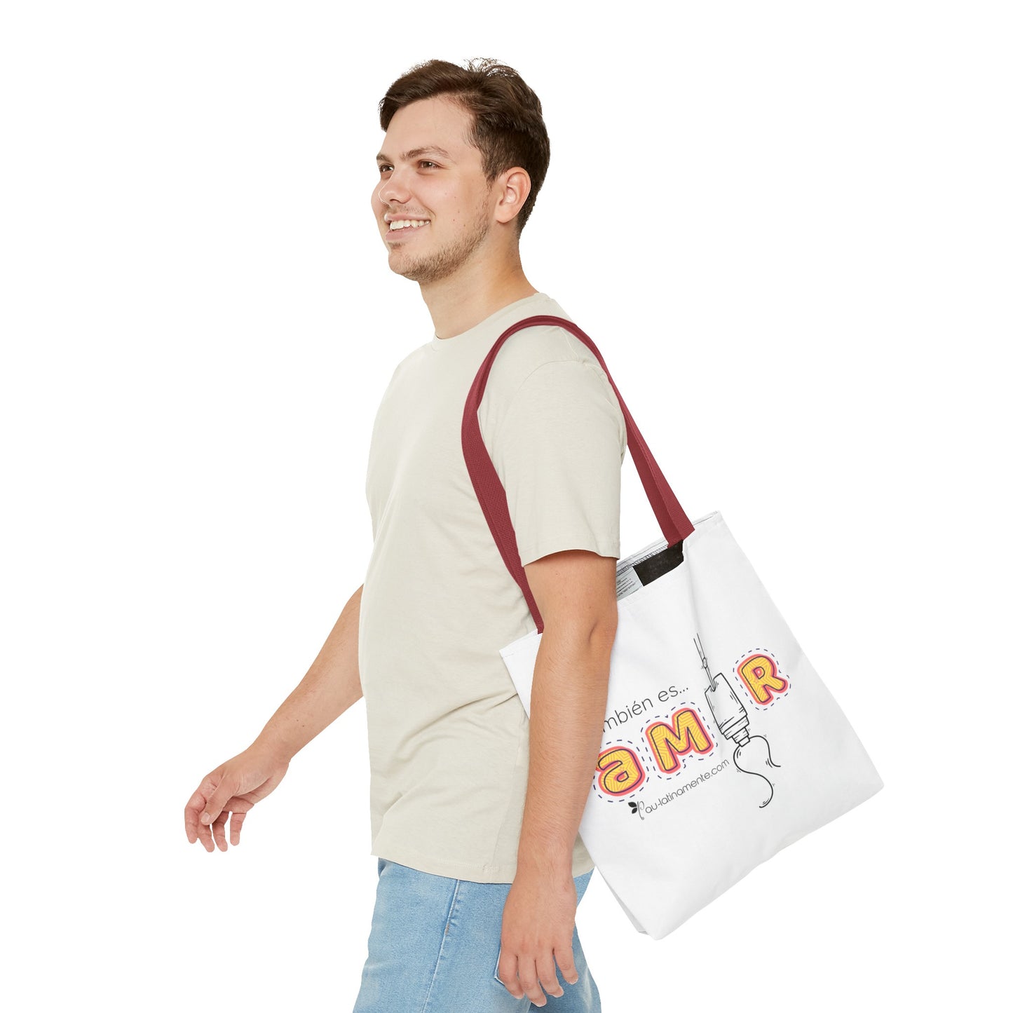 Suplementar también es amor - Tote Bag (AOP)