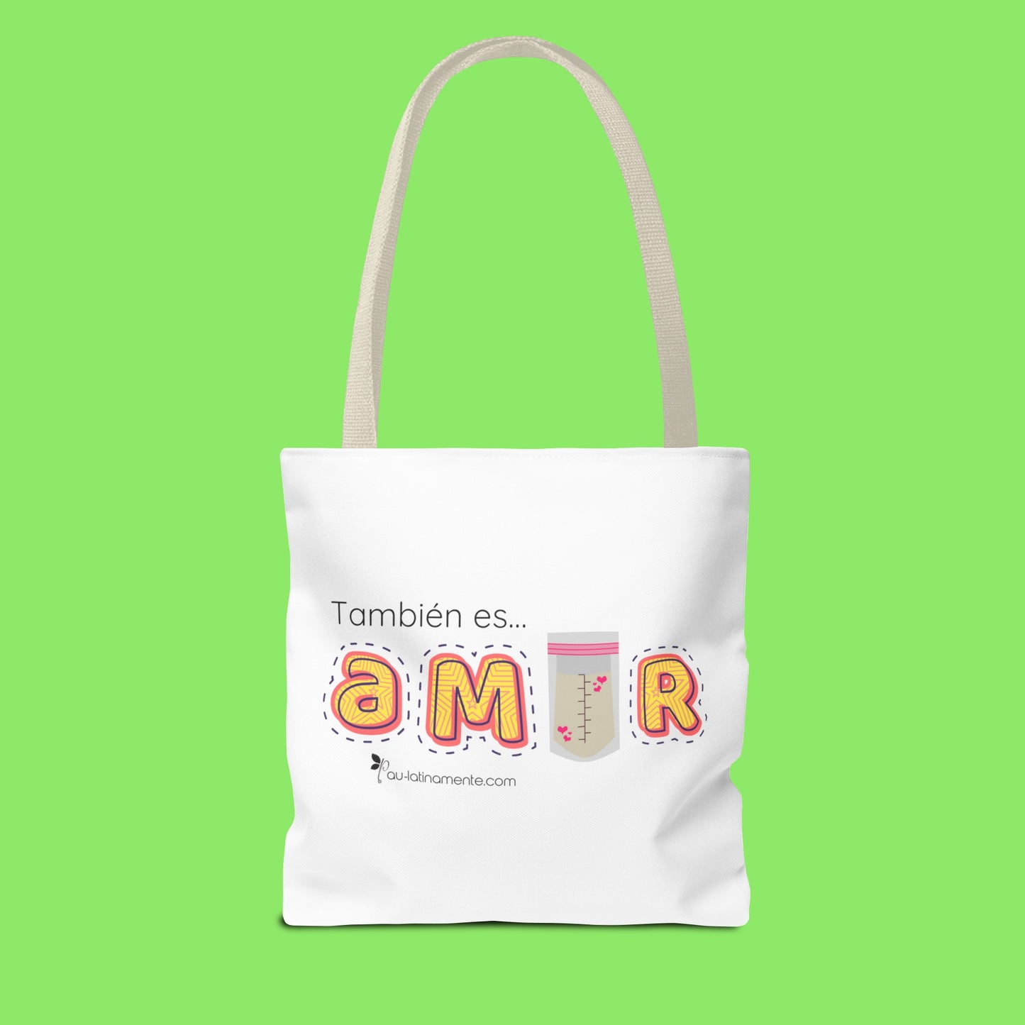 Leche extraída es amor - Tote Bag (AOP)