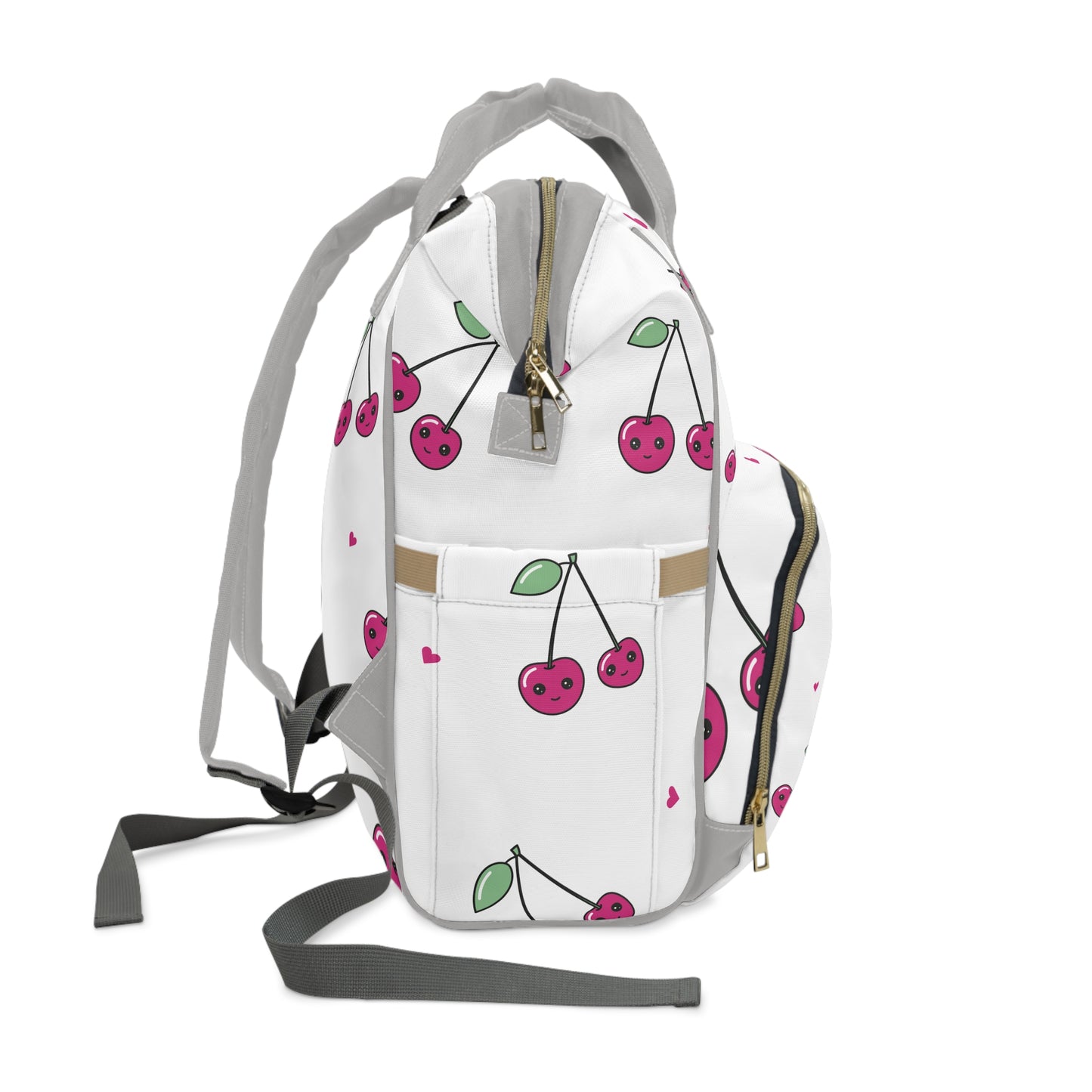 Cherry lovers - Multifunctional Diaper Backpack