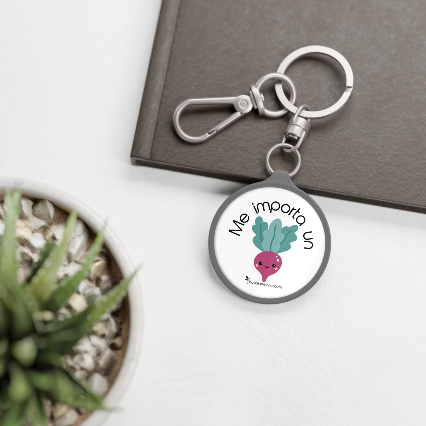 Me importa un rábano - Keyring Tag