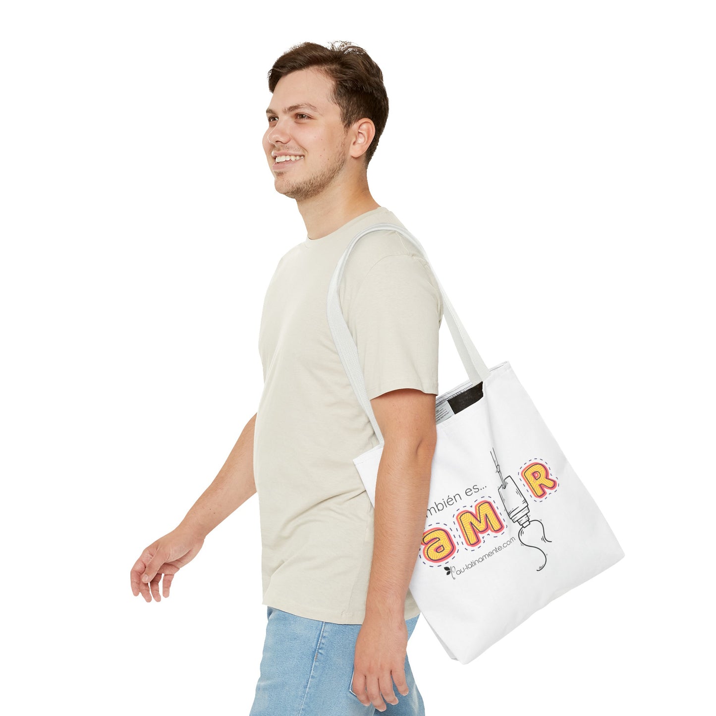 Suplementar también es amor - Tote Bag (AOP)