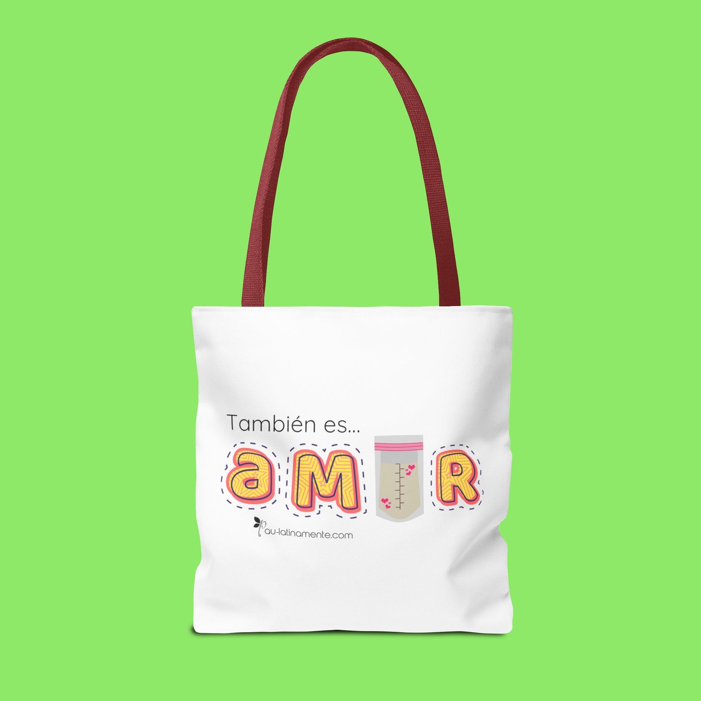 Leche extraída es amor - Tote Bag (AOP)