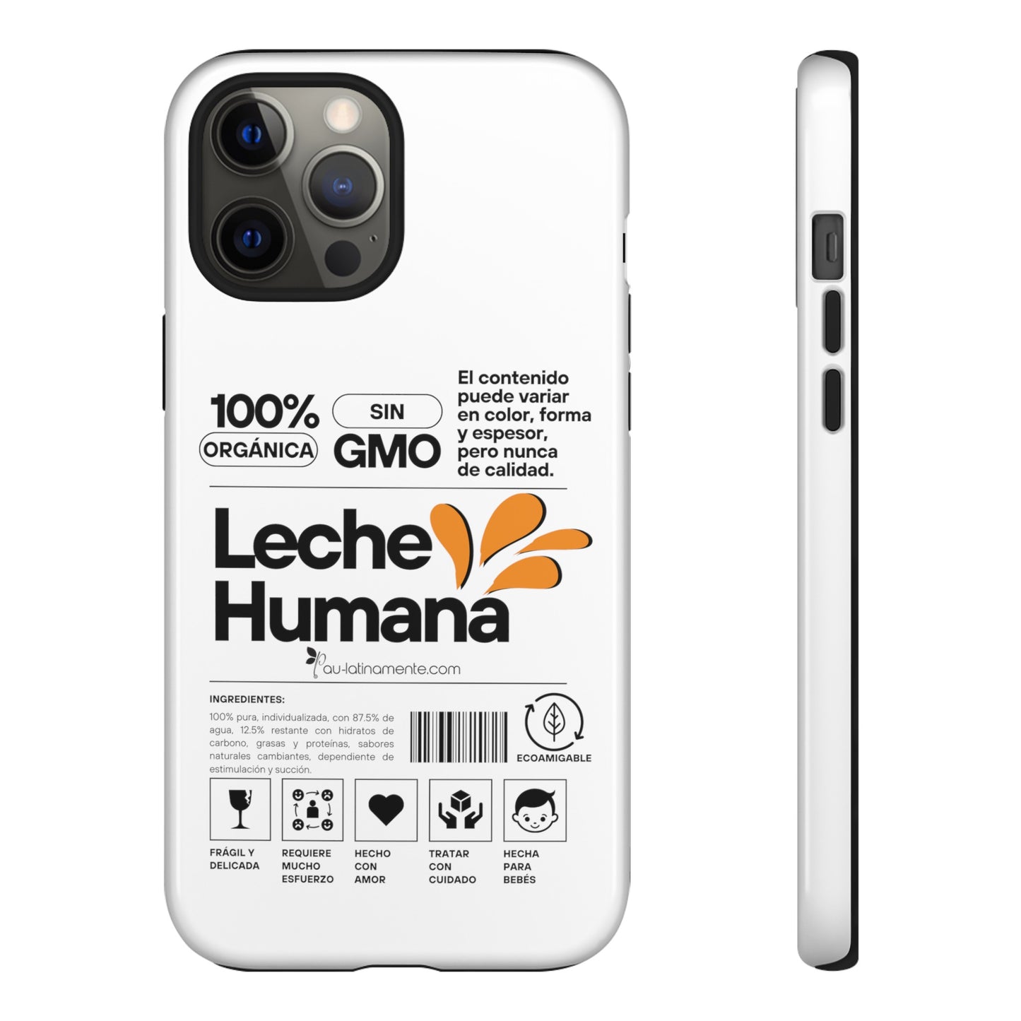 Etiqueta Leche Humana Tough Cases