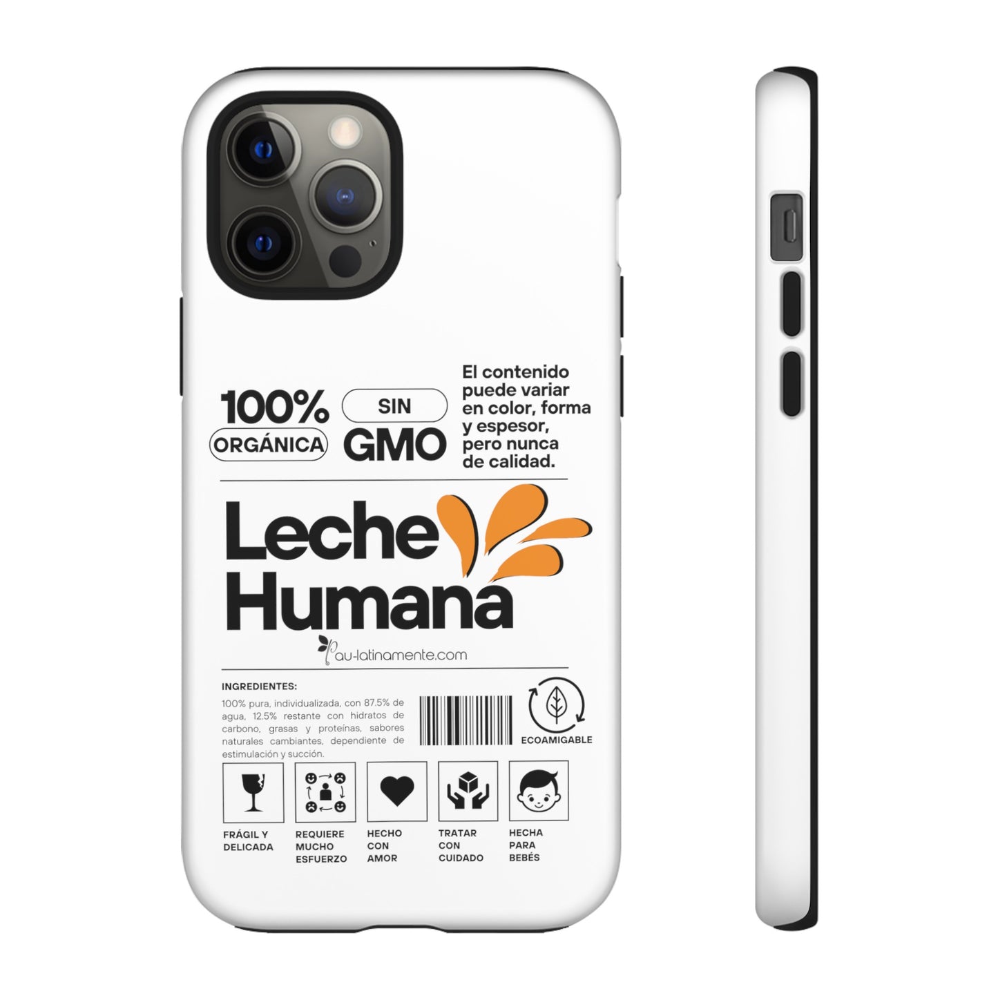 Etiqueta Leche Humana Tough Cases