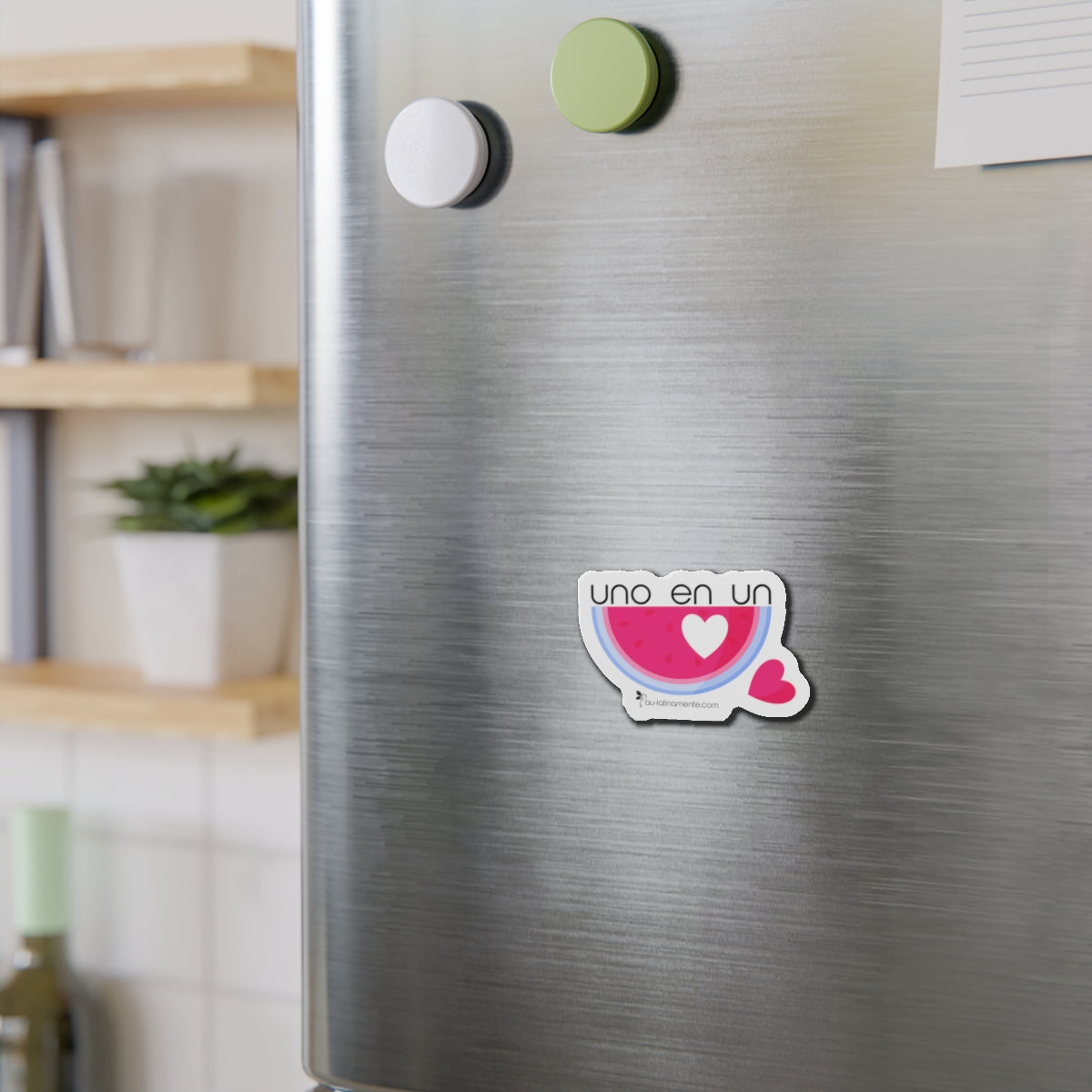 Uno en un melón - Die-Cut Magnets