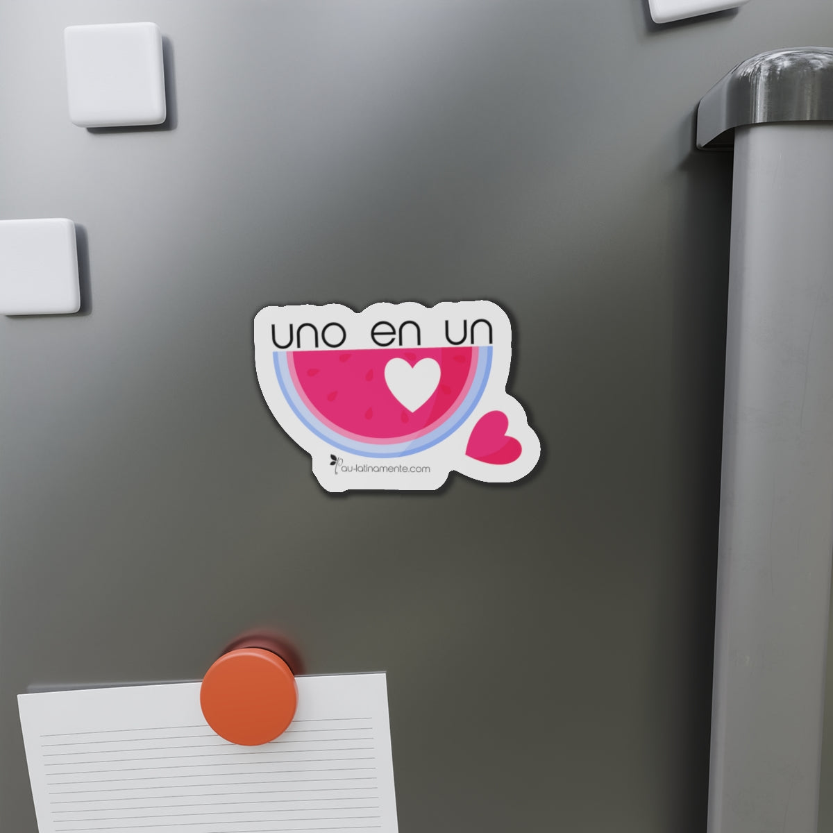 Uno en un melón - Die-Cut Magnets