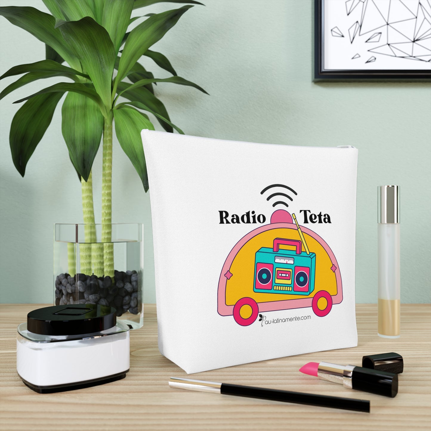 Radio Teta - Cotton Cosmetic Bag