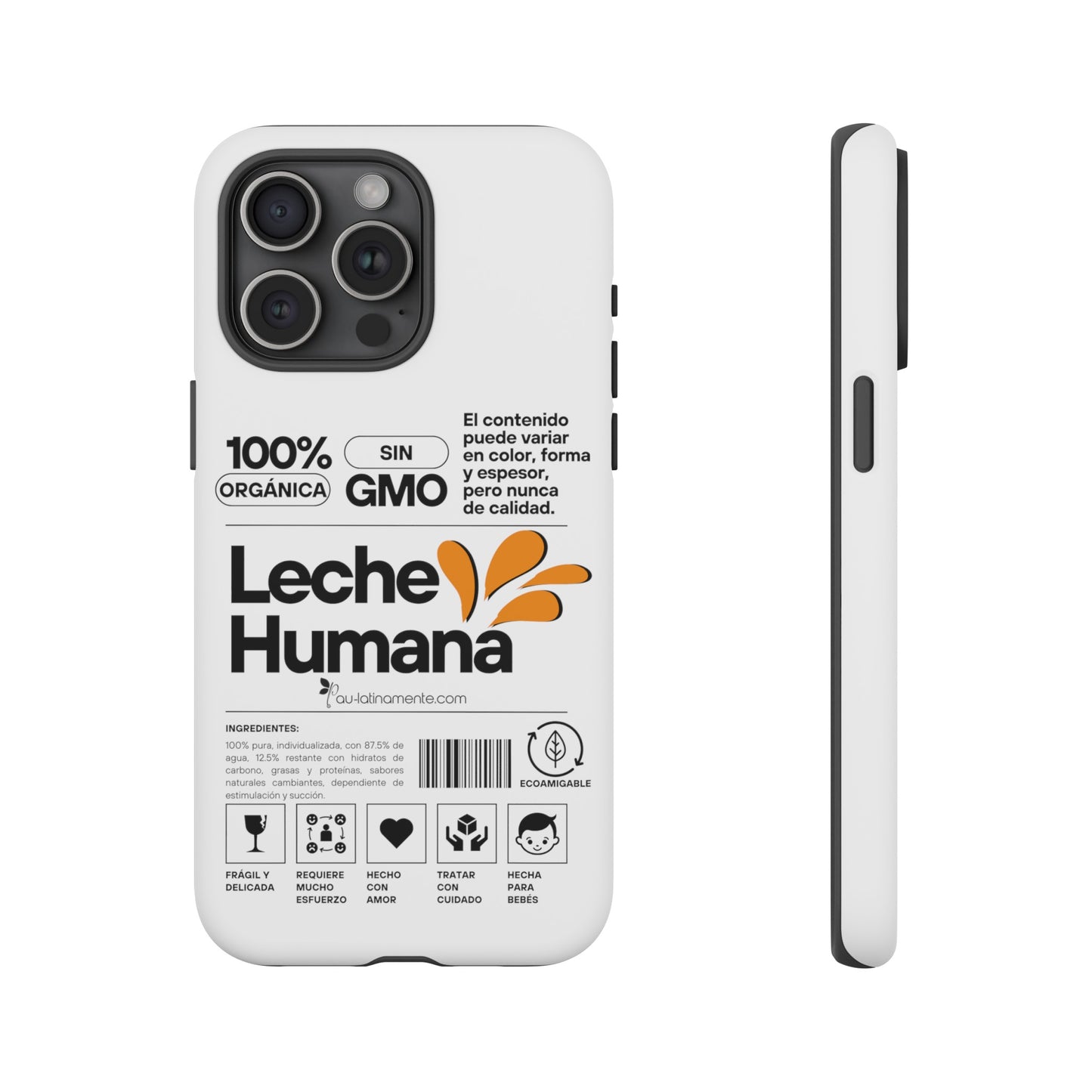Etiqueta Leche Humana Tough Cases
