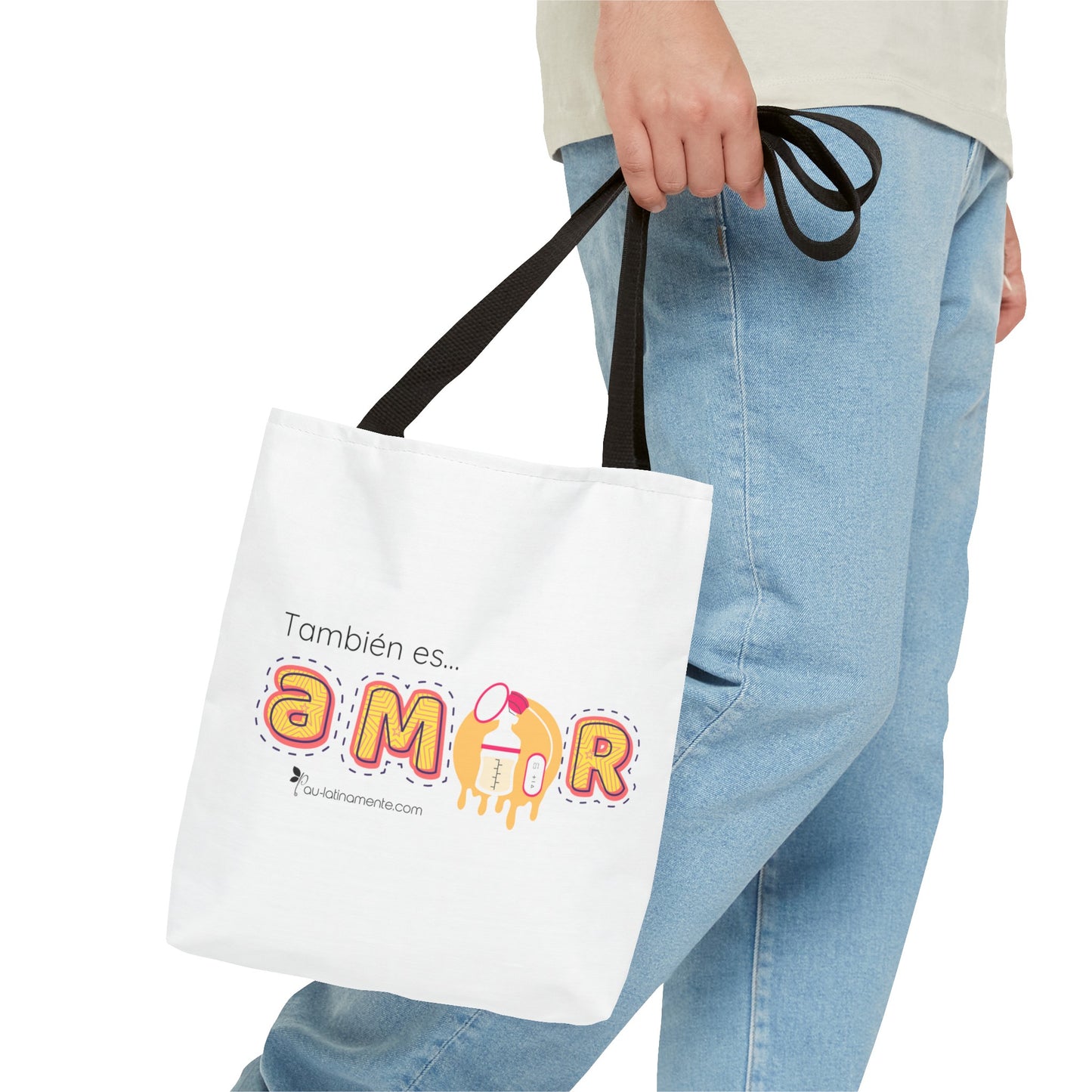 La máquina de extracción es amor - Tote Bag (AOP)